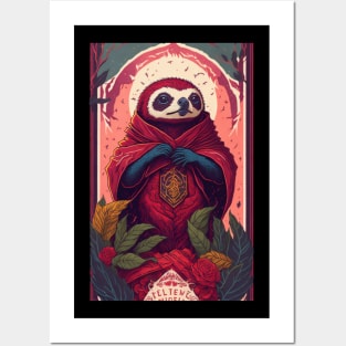 tarrota sloth Posters and Art